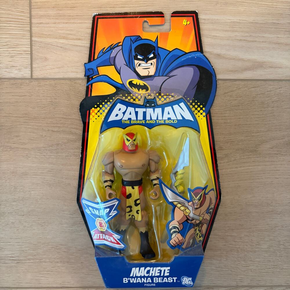 Batman The Brave and Bold Machete B'wana Beast DC Figure 2009 Mattel